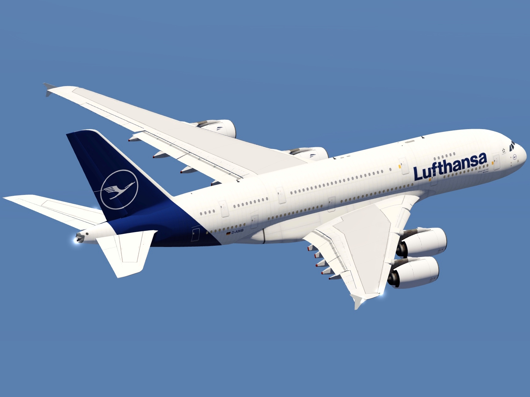 Airbus A380 ~ München (MUC) to San Francisco (SFO) trailer